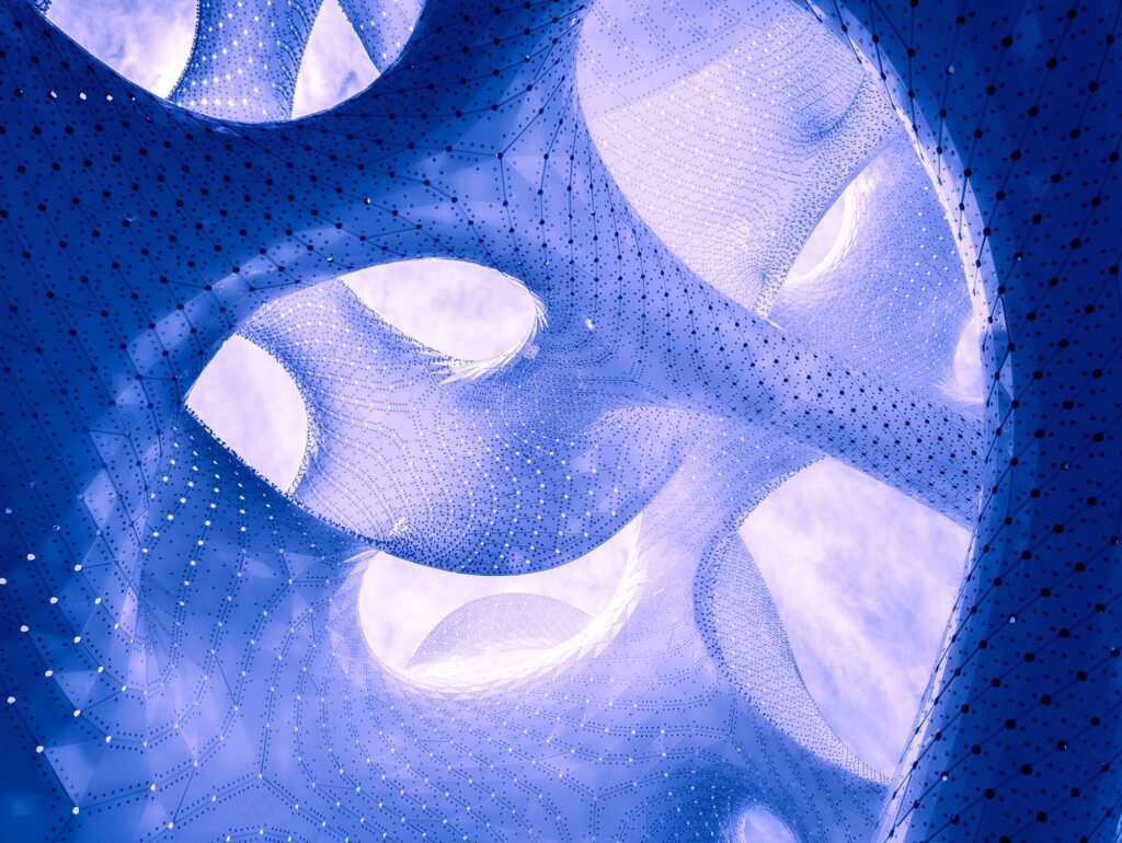 Cosmography is a photographic series inspired by MARC FORNES / THEVERYMANY's 'The Orb.' It visually bridges the macrocosm of the universe with the microcosm of the mind, revealing the shared, intricate patterns that define both external reality and internal consciousness.