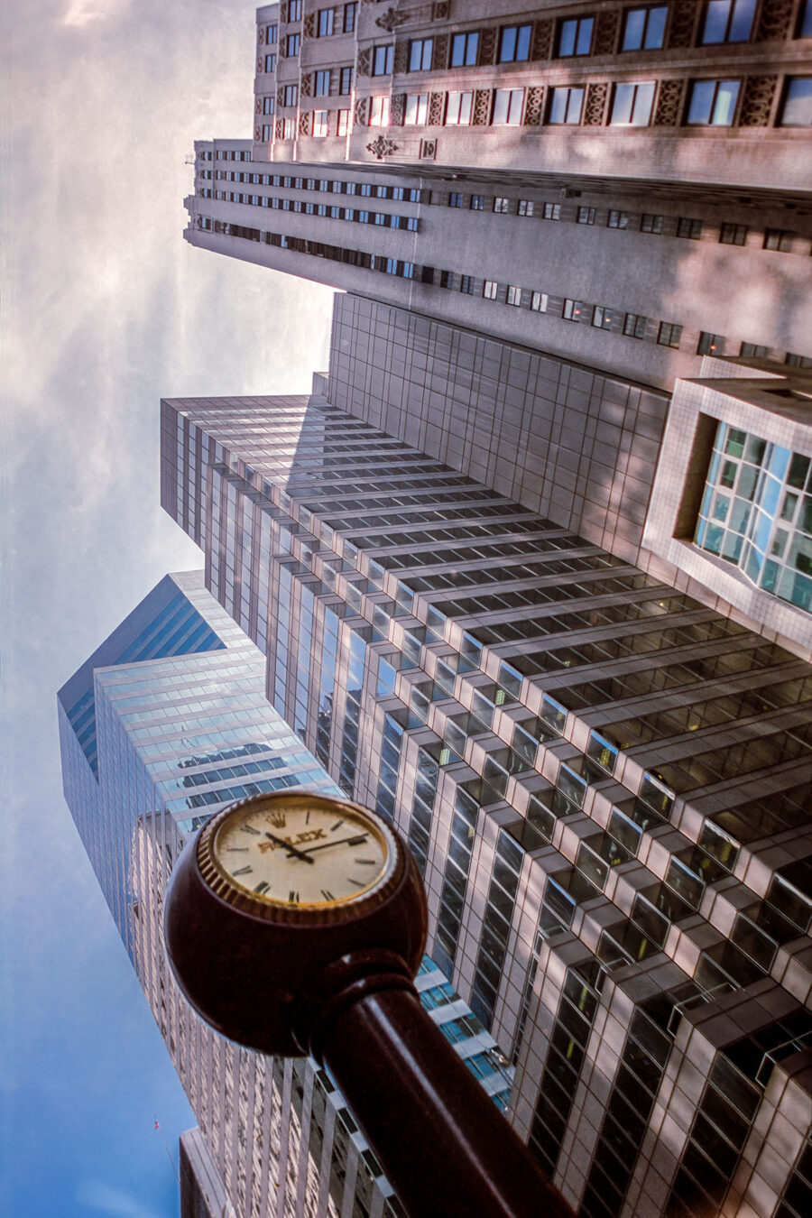 Clock at 520 Madison Ave.
