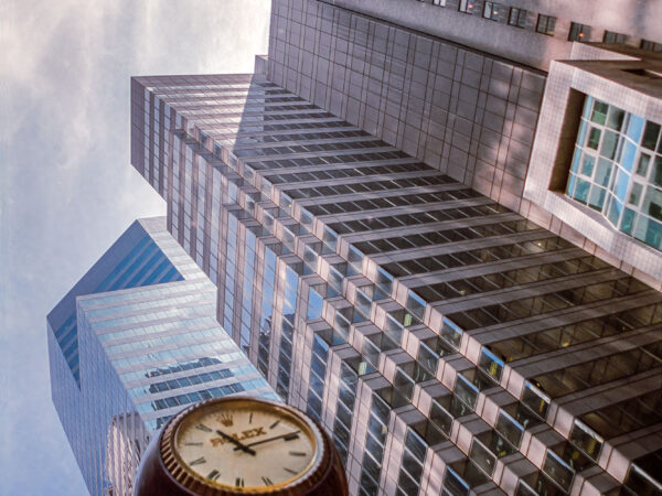 Clock at 520 Madison Ave.